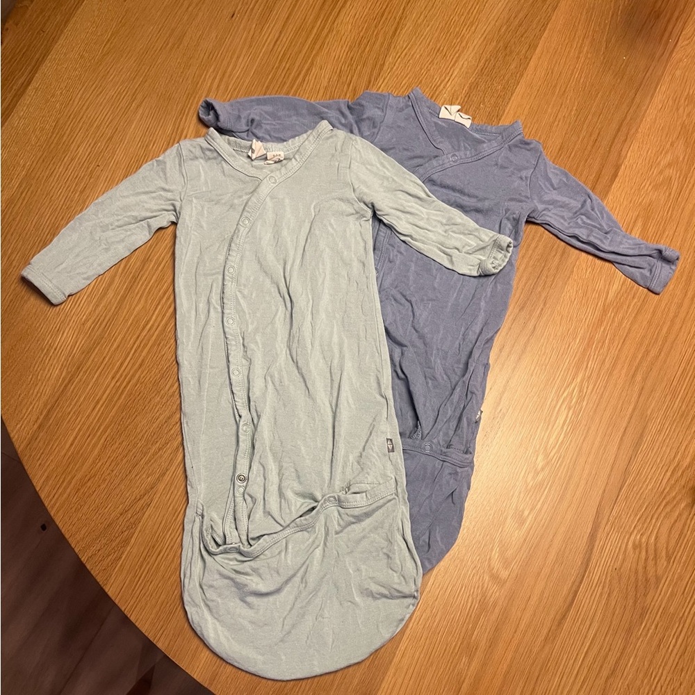 Kyte Baby Bamboo Sleepers - Slate and Sage